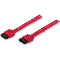 Manhattan SATA - SATA, 0.5m, Czerwony (340700)