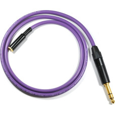 Melodika Kabel Melodika Jack 3.5mm - Jack 6.3mm 2m fioletowy