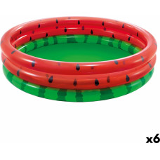 Intex Inflatable Paddling Pool for Children Intex Watermelon Rings 581 L 168 x 38 x 168 cm (6 Units)