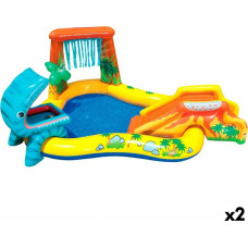 Intex Inflatable Paddling Pool for Children Intex Playground Dinosaurs 272 L 249 x 109 x 191 cm (2 Units)