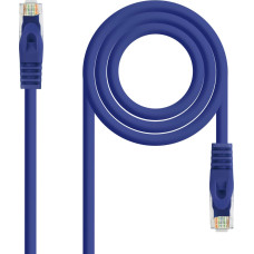 Nanocable UTP Category 6 Rigid Network Cable NANOCABLE 10.20.1803-BL LSZH (2 m) Blue Black 3 m