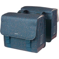 Basil Sakwy BASIL FLAIR DOUBLE BICYCLE BAG, HOOK-ON, 35L, Wodoodporna, Navy (NEW 2025)