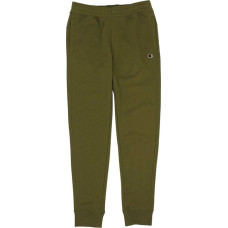 Champion Spodnie męskie Champion Rib Cuff Pants oliwkowe 220301 GS573 M