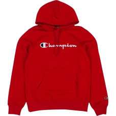 Champion Bluza męska Champion Hooded czerwona 220253 RS054 S