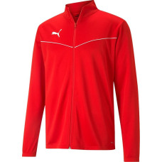 Puma Bluza męska Puma teamRISE Training Poly Jacket czerwona 657392 01