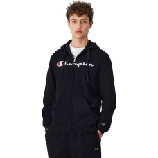 Champion Bluza męska Champion Full Zip Hoodie czarna 220255 KK001 L