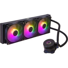 Cooler Master MasterLiquid 360L Core ARGB Processor Liquid cooling kit 12 cm Black