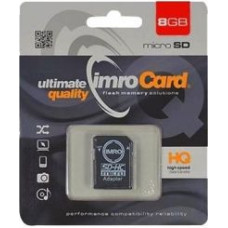 Imro Karta pamięci microSD 8GB Imro + adp 10C