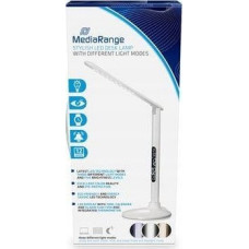 Mediarange Lampka biurkowa MediaRange biała  (MROS501)