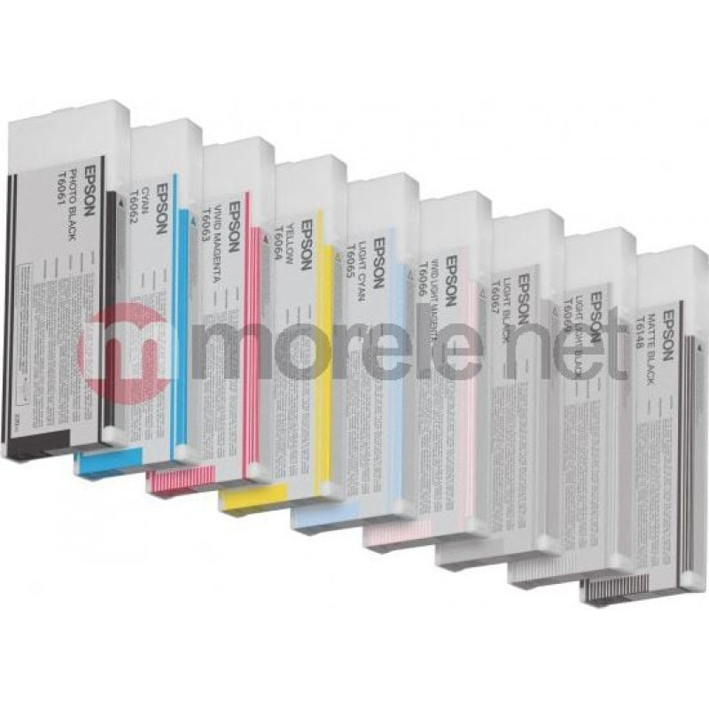 Epson Tusz Epson Wkład atramentowy Stylus do 4800/4880 light cyan (220ml) (C13T606500)