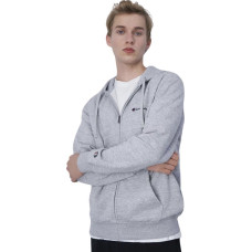 Champion Bluza męska Champion Full Zip Hoodie szara 220260 EM021 M