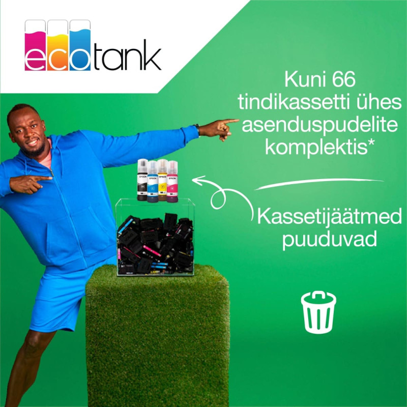 Epson kõik-ühes tindiprinter EcoTank L3230, must