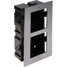 Hikvision HIKVISION DS-KD-ACF2, rámeček pro modulární interkom, pro 2 moduly, zápustná montáž