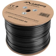 Lanberg LCF5-21CU-0305-BK networking cable 305 m Cat5e F/UTP (FTP) Black