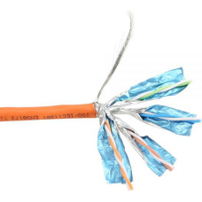 Inline Kabel instalacyjny 250MHz S-STP, Cat.6, CU, AWG23, halogen free, 100m (70501)