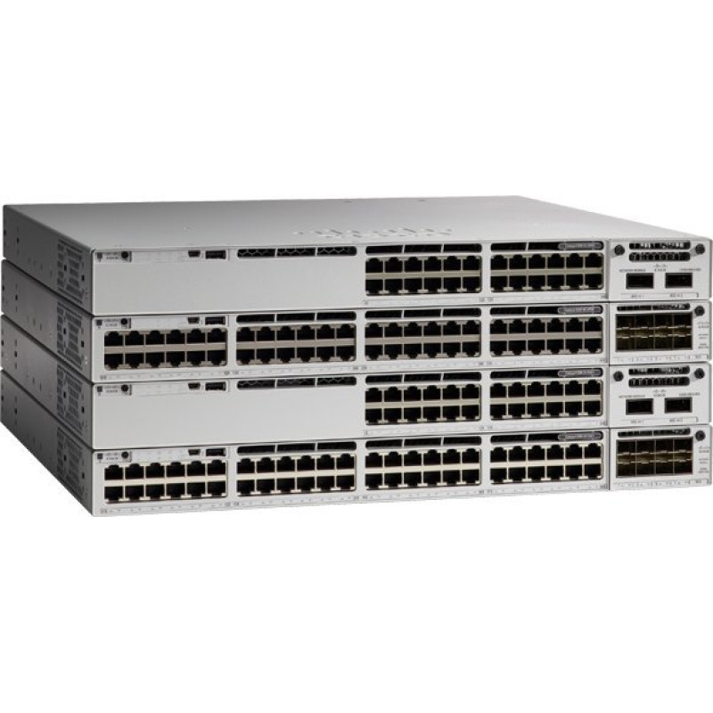 Cisco Switch Cisco Cisco Catalyst 9300X - Network Essentials - Switch - L3 - managed - 48 x 100/1000/2.5G/5G/10GBase-T (UPOE+) - an Rack montierbar - UPOE+ (1690 W)