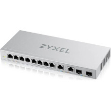 Zyxel Switch ZyXEL Przełšcznik 12-Port Gigabit Unmanaged Switch with 8-Port 1G + 2-Port 2.5G + 2-Port SFP+ XGS1010-12-ZZ0102F