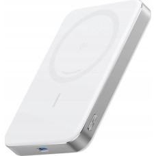 Anker MagGo PowerBank 10.000mAh Slim weiss magnetische Powerbank im ultra-schlanken Design fuer iPhone 12 und h�her und AirPods