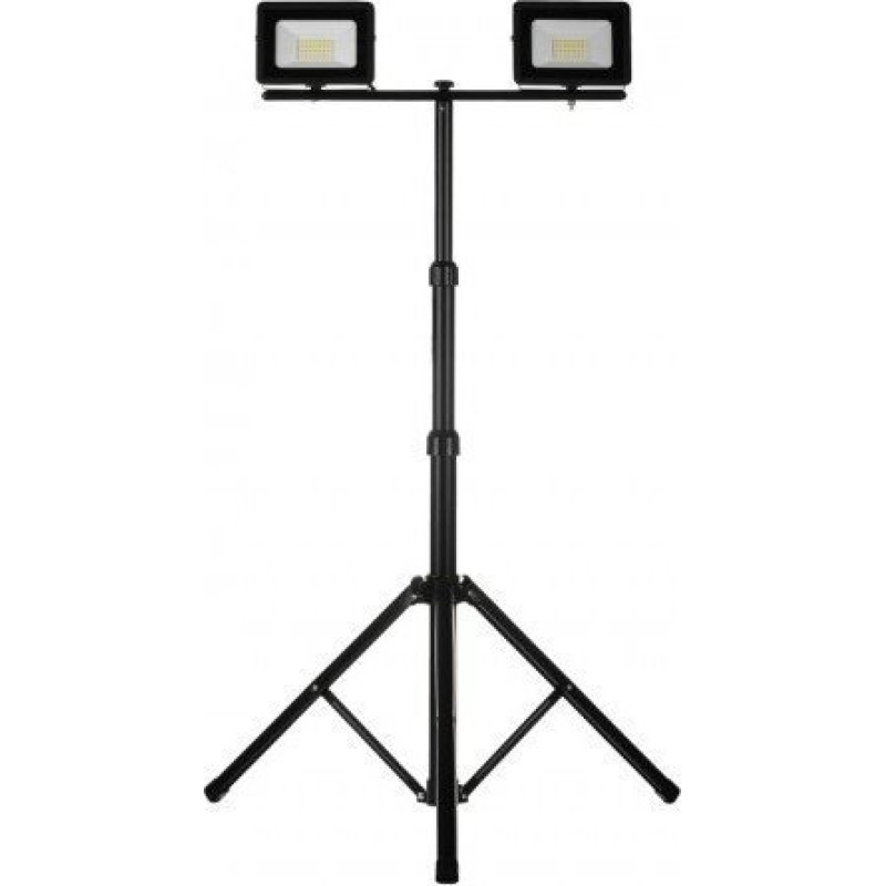 Schmith Projektor LED na statywie czarny 2x30W 2x2350lm IP65 6400K SL-S02