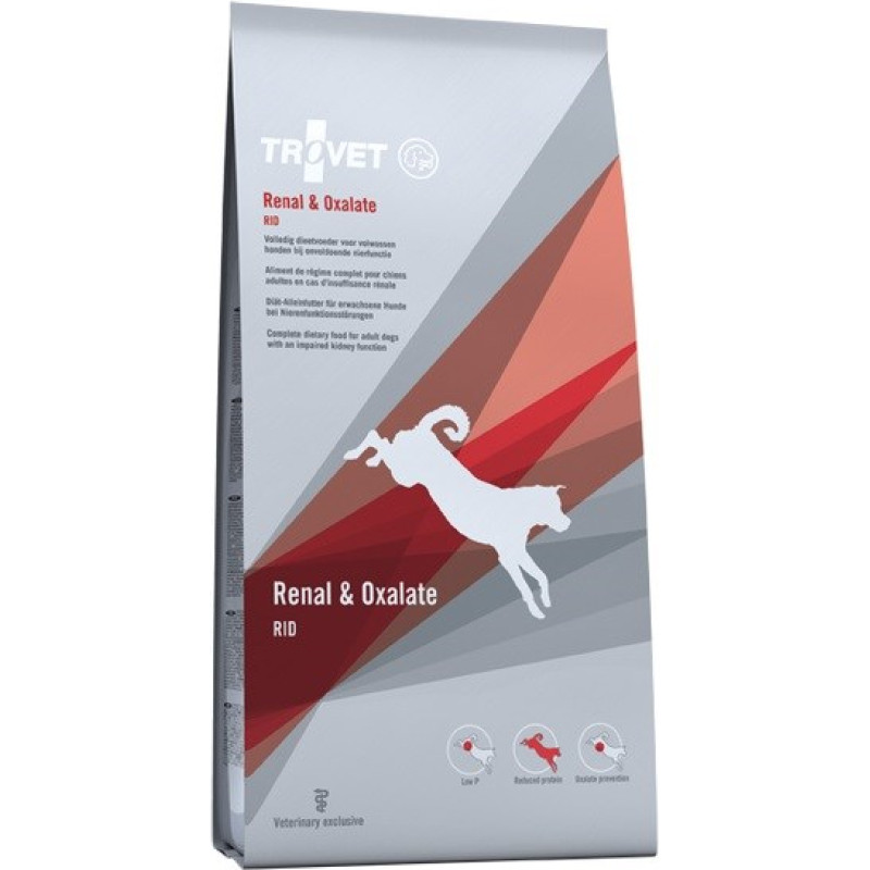 Trovet Renal & Oxalate RID - dry dog food - 12,5kg