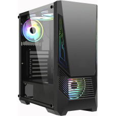 Golden Tiger Case|GOLDEN TIGER|Buffalo M730i|MidiTower|Not included|ATX|MicroATX|Colour Black|BUFFALOM730I