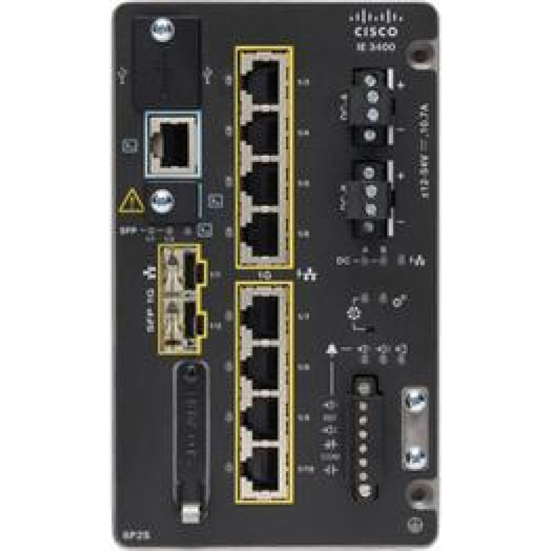 Cisco Switch Cisco IE-3400-8P2S-A