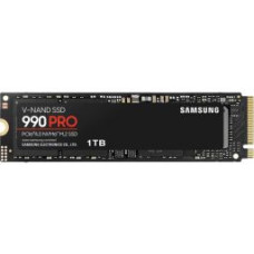 Samsung 990 PRO 1000 GB, SSD form factor M.2 2280, SSD interface PCIe Gen4x4, Write speed 6900 MB/s, Read speed 7450 MB/s