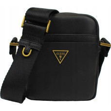 Guess , Tracolla, Textile Bag, Black, HMESCAP2215BLA, For Men, 18 x 14 x 5 cm For Men