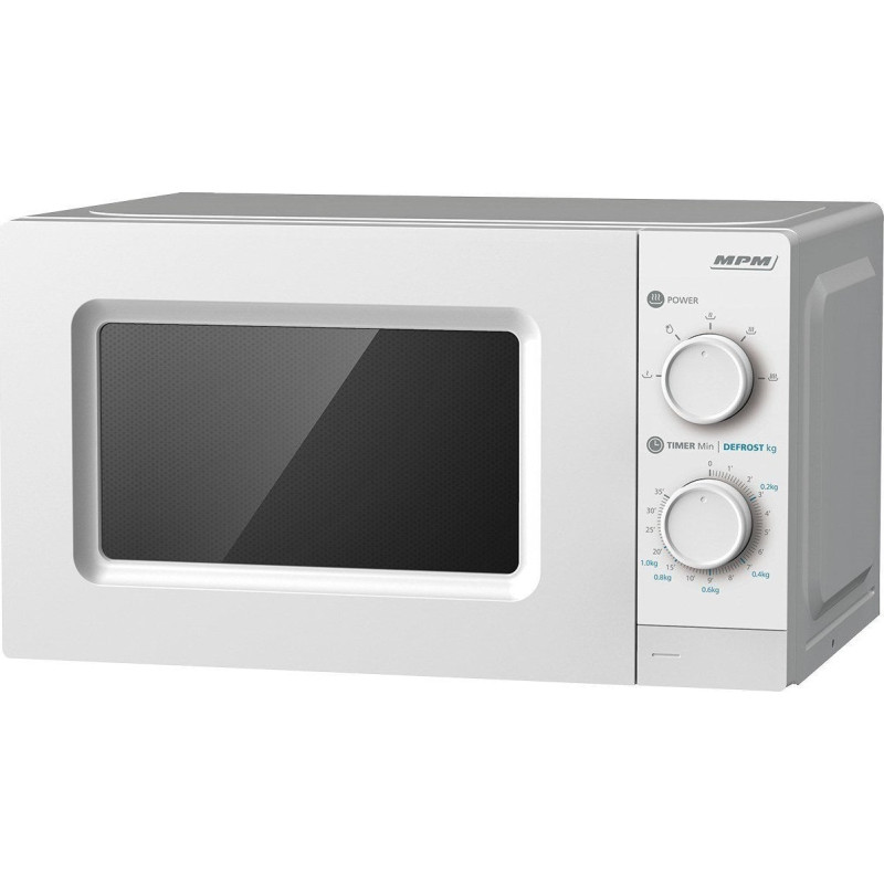 MPM Kuchenka mikrofalowa MPM KUCHENKA MIKROFALOWA MPM-20 KMM 11W BIAŁA