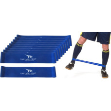 Yakimasport Guma fitness - zestaw 20 gum NIEBIESKIE duży opór