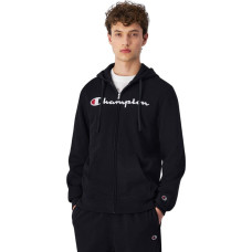 Champion Bluza męska Champion Full Zip Hoodie czarna 220255 KK001 XL