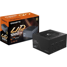 Gigabyte Power Supply|GIGABYTE|1000 Watts|Efficiency 80 PLUS GOLD|PFC Active|MTBF 100000 hours|GP-UD1000GMPG5