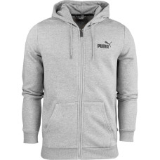 Puma Bluza męska Puma ESS Small Logo FZ Hoodie FL szary 586702 03 M