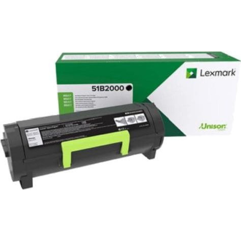 Lexmark Biroja piederumi LEXMARK  
        
     LEXMARK Return Prgm Black Toner 2.5K