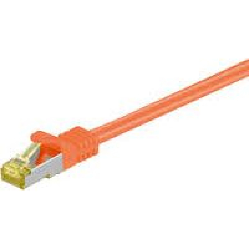 Equip Patchcord Cat 6a, SFTP, 3m, pomarańczowy (606605)