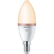 Philips WiZ | Philips Smart WiFi Candle C37, 3pcs pack | E14 | 4.9 W | Tunable White