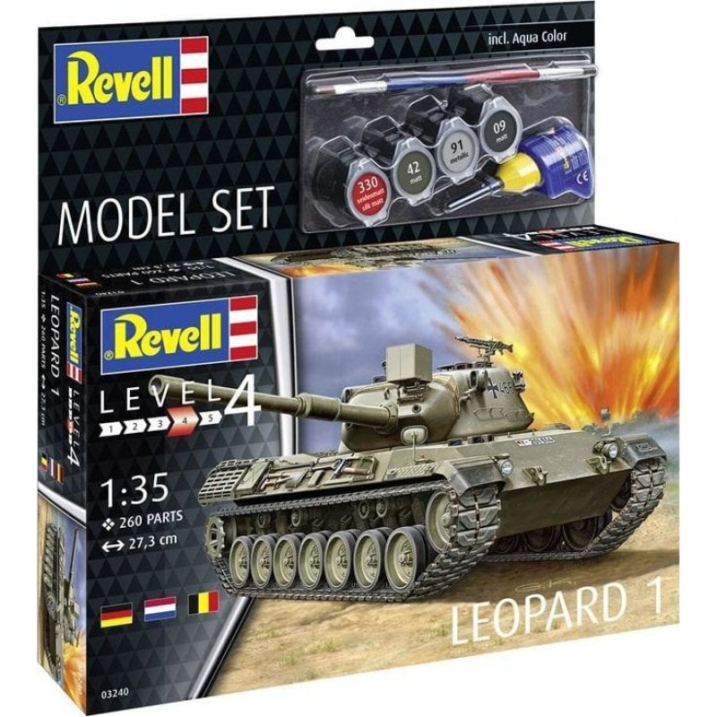 Revell Czołg Leopard 1 EDUKAMP