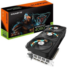 Gigabyte Graphics Card|GIGABYTE|NVIDIA GeForce RTX 4080 SUPER|16 GB|GDDR6X|256 bit|PCIE 4.0 16x|GPU 2595 MHz|Triple slot Fansink|1xHDMI|3xDisplayPort|GV-N408SGAMINGOC-16GD