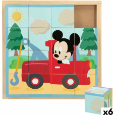 Disney Child's Wooden Puzzle Disney + 3 years (6 Units)