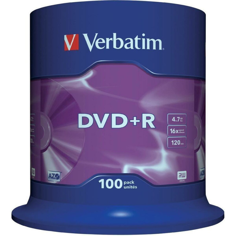 Verbatim DVD-R Verbatim    100 Units