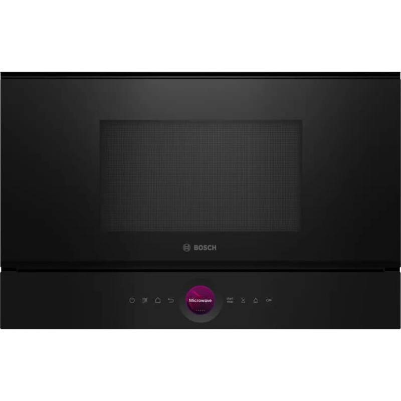 Bosch Serie 8 BFL7221B1 microwave Built-in Solo microwave 21 L 900 W Black
