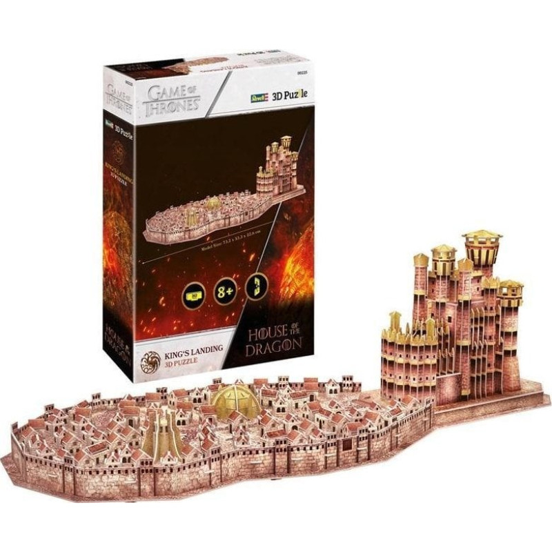 Noname Puzzle 3D 262 R?d Smoka - Kr?lewska Przysta?