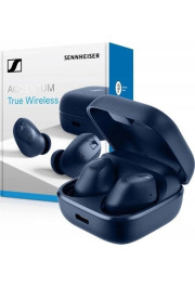 Sennheiser Wireless Earbuds, Accentum True-Wireless, Blue, High Performance Driver, 28 Hours