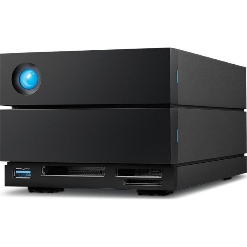 Lacie Dysk zewnętrzny HDD LaCie 2big Dock 20TB Czarny (STLG20000400)