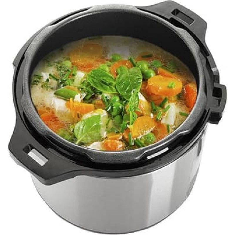 Camry CR 6409 multi cooker 6 L 1000 W Black,Stainless steel