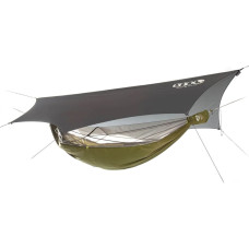 ENO JungleLink Hammock System, Charcoal/ Evergreen