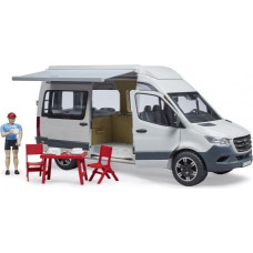 Bruder Camper MB Sprinter white with figurine