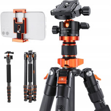 KF Statyw Kf Statyw Z Włókna Węglowego 172cm 10kg + Monopod / K&f / D255c4+bh-28l / Kf09.093v2