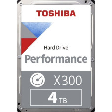 Toshiba HDD|TOSHIBA|X300|4TB|SATA|256 MB|7200 rpm|3,5