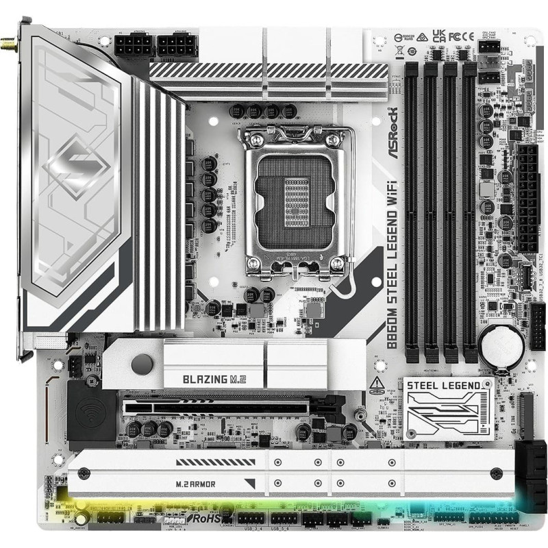 Asrock B860M Steel Legend WiFi motherboard